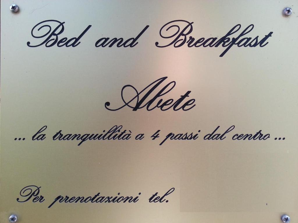 Abete Bed and Breakfast Verona Exterior foto
